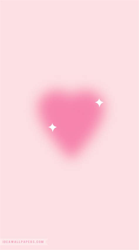 Heart On Pink Orange Aura Y K Wallpaper Idea Wallpapers Iphone