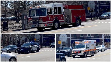 Salem PD FPIU Salem FD Engine Atlantic Ambulance Responding 04 02