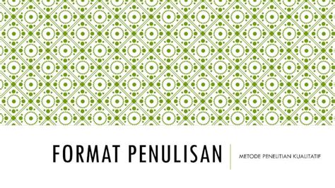 Pdf Pertemuan 13 Format Penulisanbab V Kesimpulan Dan Saran Bab I