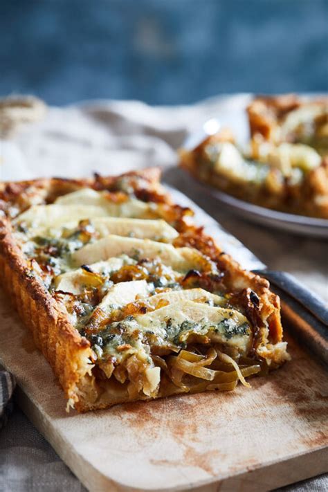 Hartige Taart Met Ui Appel En Stilton Simone S Kitchen