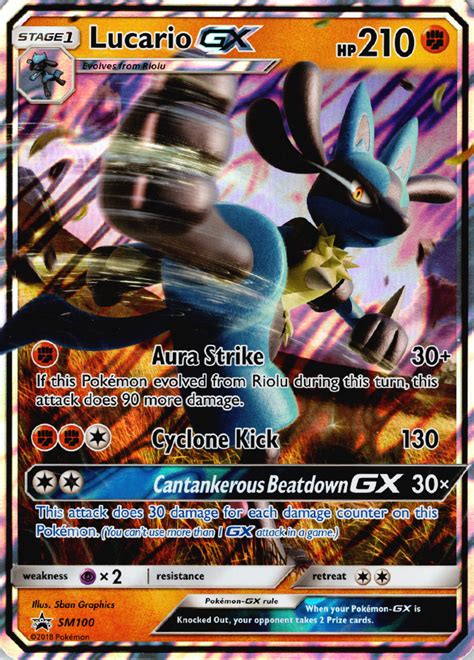 Lucario GX SM Black Star Promos Pokémon CardTrader