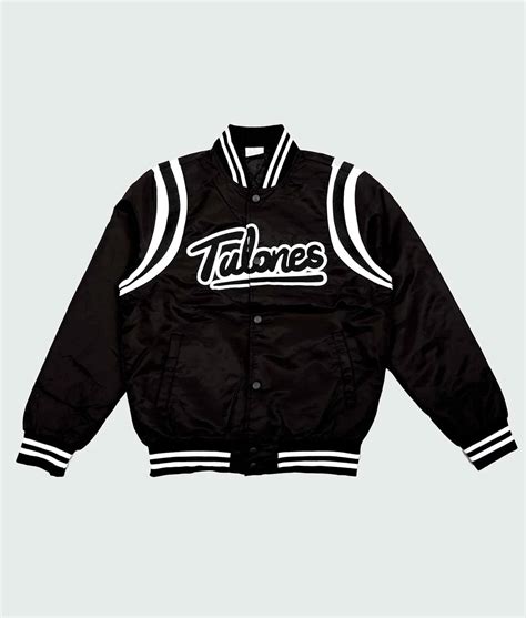 Bomber Red/Black Tulones Varsity Jacket - Jackets Expert