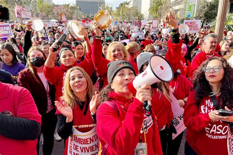 Los Angeles schools to close as district workers plan strike