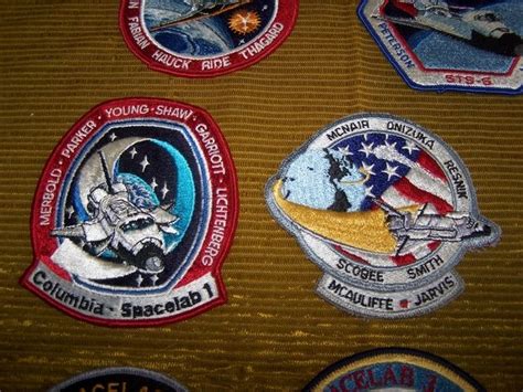 Lot Detail - Colorful Collection of NASA Shuttle Patches