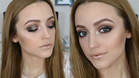 Smokey Eyes Nude Lips Tutorial Using Morphe Kathleenlights Palette