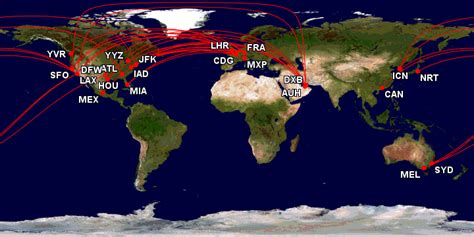 American Airlines A380 Routes