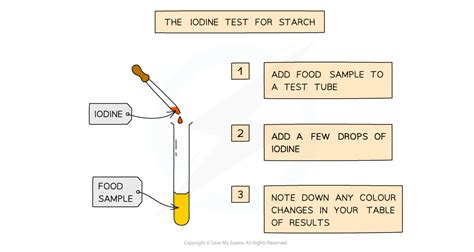 Required Practical Food Tests Aqa Gcse Biology Combined Science