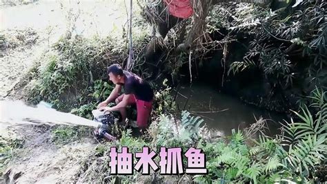 为了发家致富，男子花500块钱买来一台抽水机用来抓鱼，收获满满 三农视频 搜狐视频