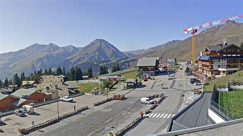 Montvalezan: La Rosière - Maison du Ski (1850m) Landscape Webcam France