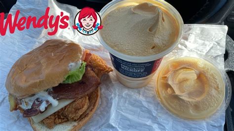 Wendys Asiago Ranch Classic Chicken Club And Pumpkin Spice Frosty