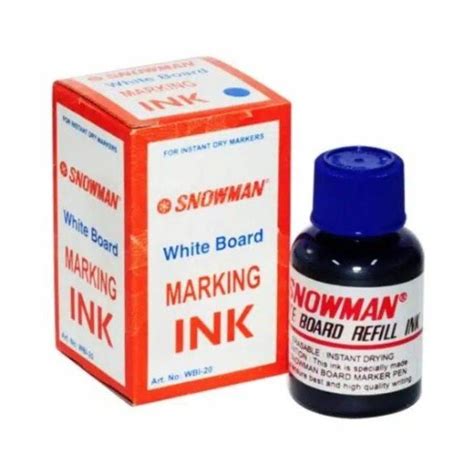 Jual Refill Tinta Spidol Snowman Whiteboard Biru Di Lapak Hidup Baru