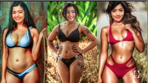 Rashmika Mandana Hot Bikini Rashmika Mandana Viral New Video YouTube