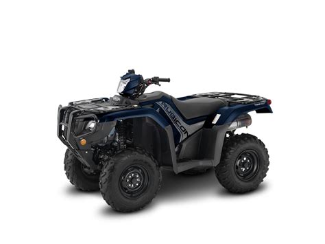 Honda Rubicon Dct Irs Eps Bleu Corsaire Mat M Tallis Bande Bleue