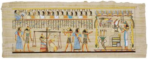 Papiro Egipto Juicio Final Regalos De Historia