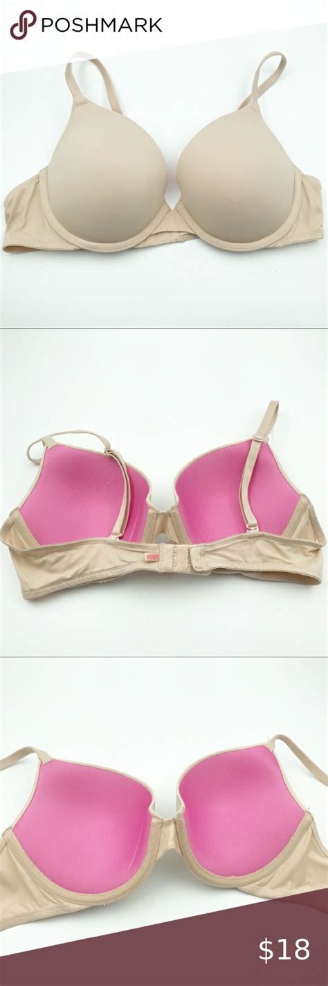 Victorias Secret Pink Bra Wear Everywhere Push Up Bra Victorias Secret Pink Pink Cups Push Up