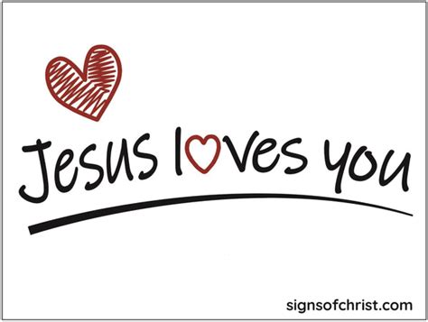 Jesus Loves You Yard Sign Signs Of Christ