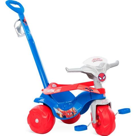 Triciclo Infantil Bandeirante Motoban Premium Pedal E Passeio Aro