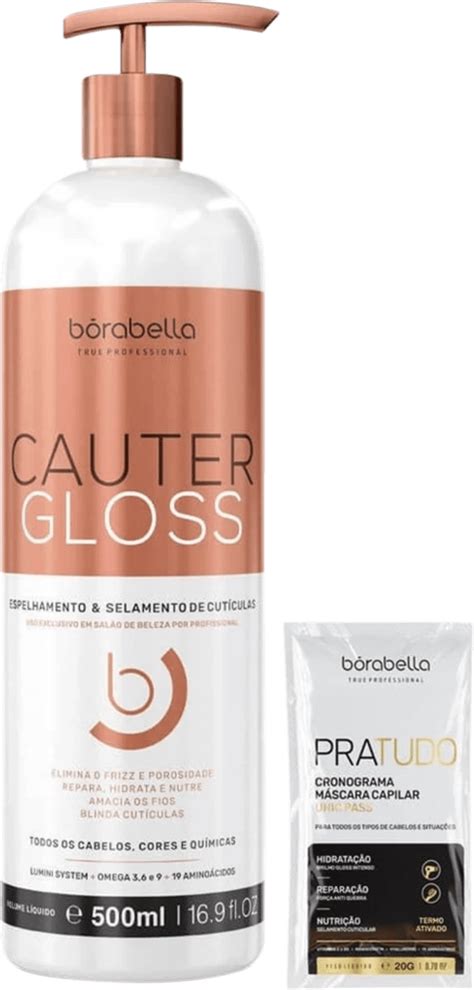 Kit Borabella Cauter Gloss Sach Pratudo Beleza Na Web