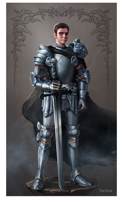 Fantasy Knight Concept Art