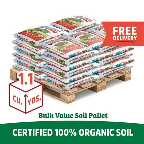 Back To The Roots Organic Bulk Raised Bed Soil Cu Ft Bags