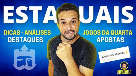 An Lises E Dicas Dos Estaduais Rei Do Pitaco Jogos Da Quarta Youtube