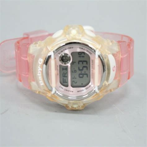 Casio Baby G Shock 3252 Bg 169r Clear Light Pink Watch Watchcharts