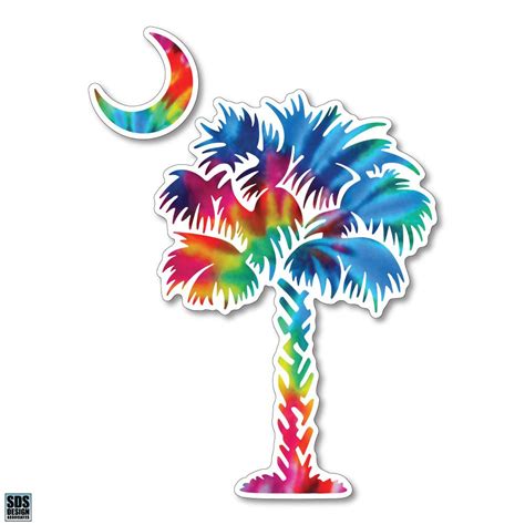 Palmetto Tree 3" Decal | Palmetto Moon