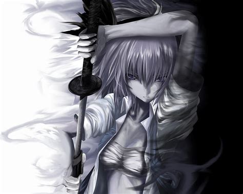 Touhou Katana Weapons Konpaku Youmu Swordgirls Anime Girls Swords