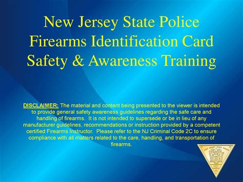 Firearms Purchaser Identification Card And Or Handgun Purchase Permit