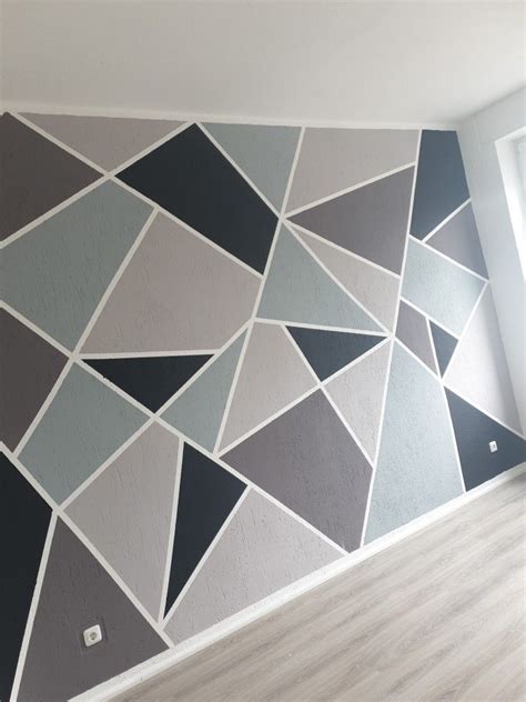 20+ Geometric Shape Accent Wall