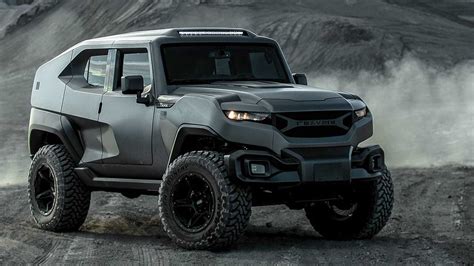 Rezvani Tank X Tackles Mountains With 707-HP Hellcat V8