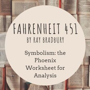 Fahrenheit 451 Phoenix Symbolism Worksheet by ClassicsandCoffee | TpT