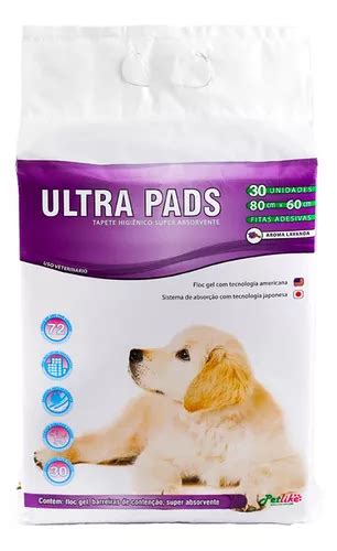 Tapete Higiênico Petlike Ultra Pads Lavanda 80x60 30 Unids MercadoLivre