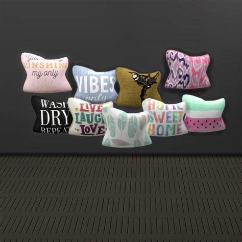 Sims 4 Cc Pillows Packs