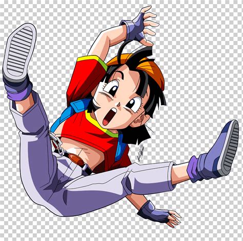 Pan Goku Gohan Videl Troncos Dragon Ball Z Mano Dibujos Animados