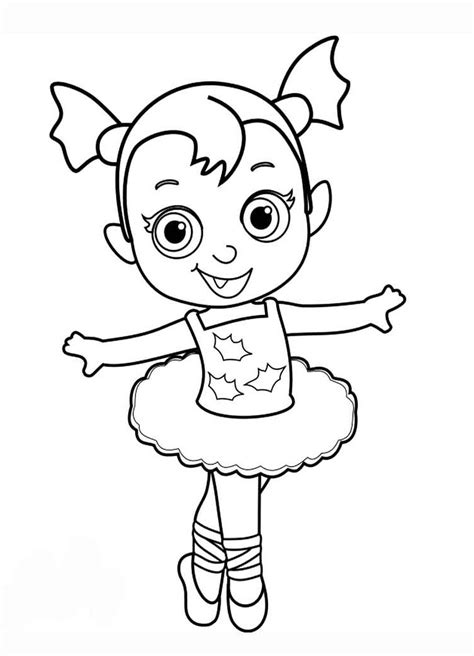 Dibujos Para Imprimir Y Colorear De Vampirina