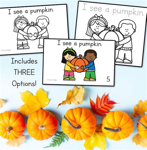 Fall Emergent Reader The Tip Top Printables Shop