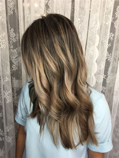 Foilayage Done By Shannon At Wildflower Salon Shop In Toledo Oh Hairdosbyshan Long Hair