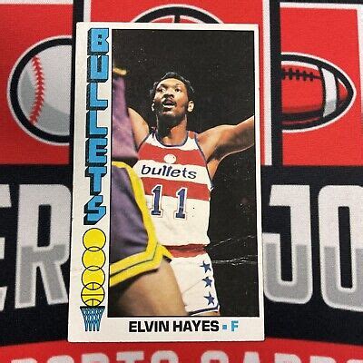 1976 Topps Basketball Elvin Hayes Washington Bullets All Star 120