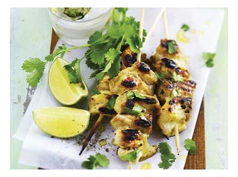 Brochettes de poulet mariné au citron Comptoir des Vignes