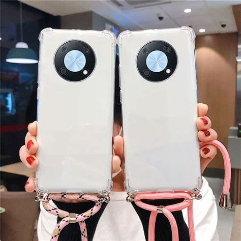 Huawei Nova Y90 Case Four Corners Airbag Shookproof Case Nova Y 90 Soft Casing Enjoy 50 Pro