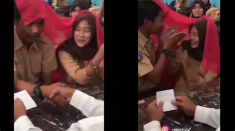 Dua Pelajar Ini Praktik Akad Nikah Di Kelas Netizen Yang Gemes