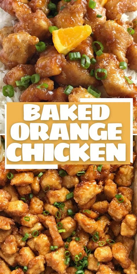 Baked orange chicken – Artofit