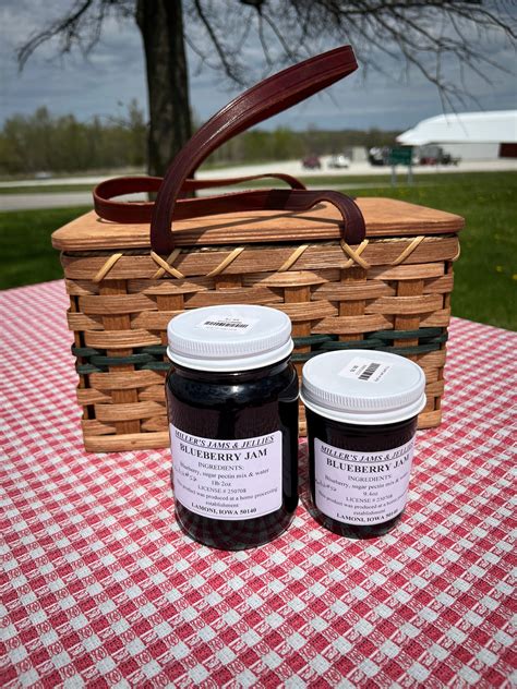 Miller's Blueberry Jam - 100% Authentic, Local Amish Made Jam – Amish