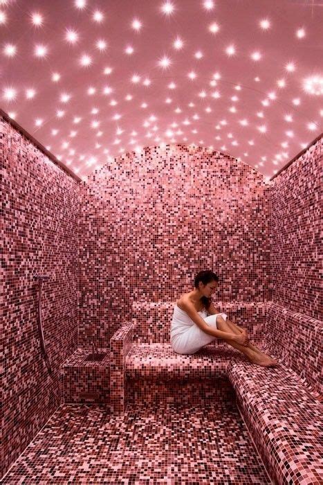 Pink Tiled Spa In Dolce La Hulpe Brussels Definitely Have To See This With Images Tickled