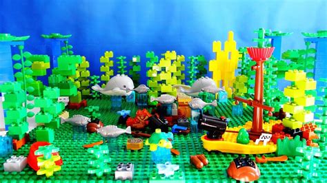 Lego Duplo underwater world, fish - конструктор Лего Дупло подводный ...