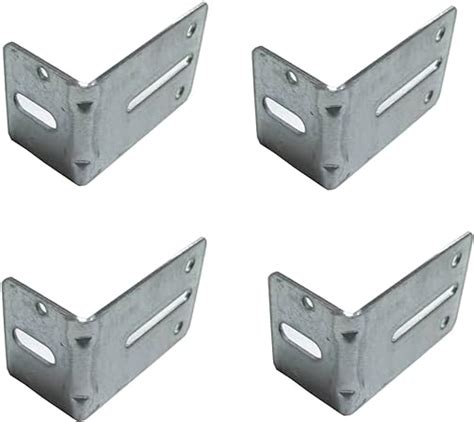 4 Pack Track Jamb Bracket J6 Heavy Duty 12 Gauge Steel Garage Door Track Bracket Size 06