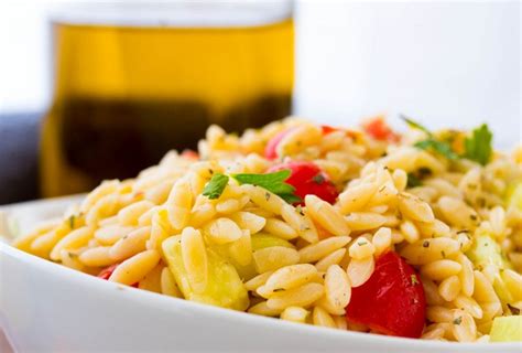 Lemon Orzo Pasta Salad No Plate Like Home