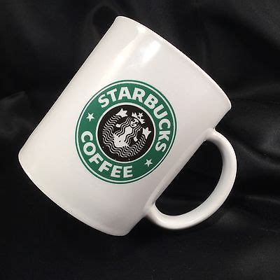 Starbucks Old Logo Black Green Double Tail Siren Belly Button