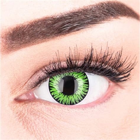 Meralens Lenti A Contatto Colorate Lupo Verde Green Lenses Heroes Of